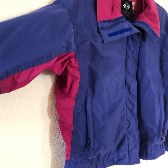 Vintage 90s Columbia Snow Ski Jacket Windbreaker - Picture 3 of 6